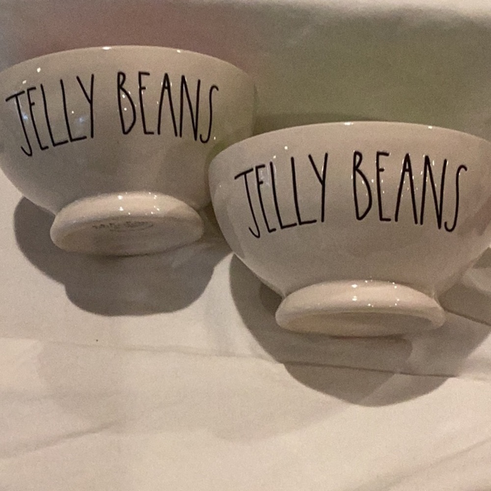 EUC - Rae Dunn Jelly Bean bowls - Set of 2
